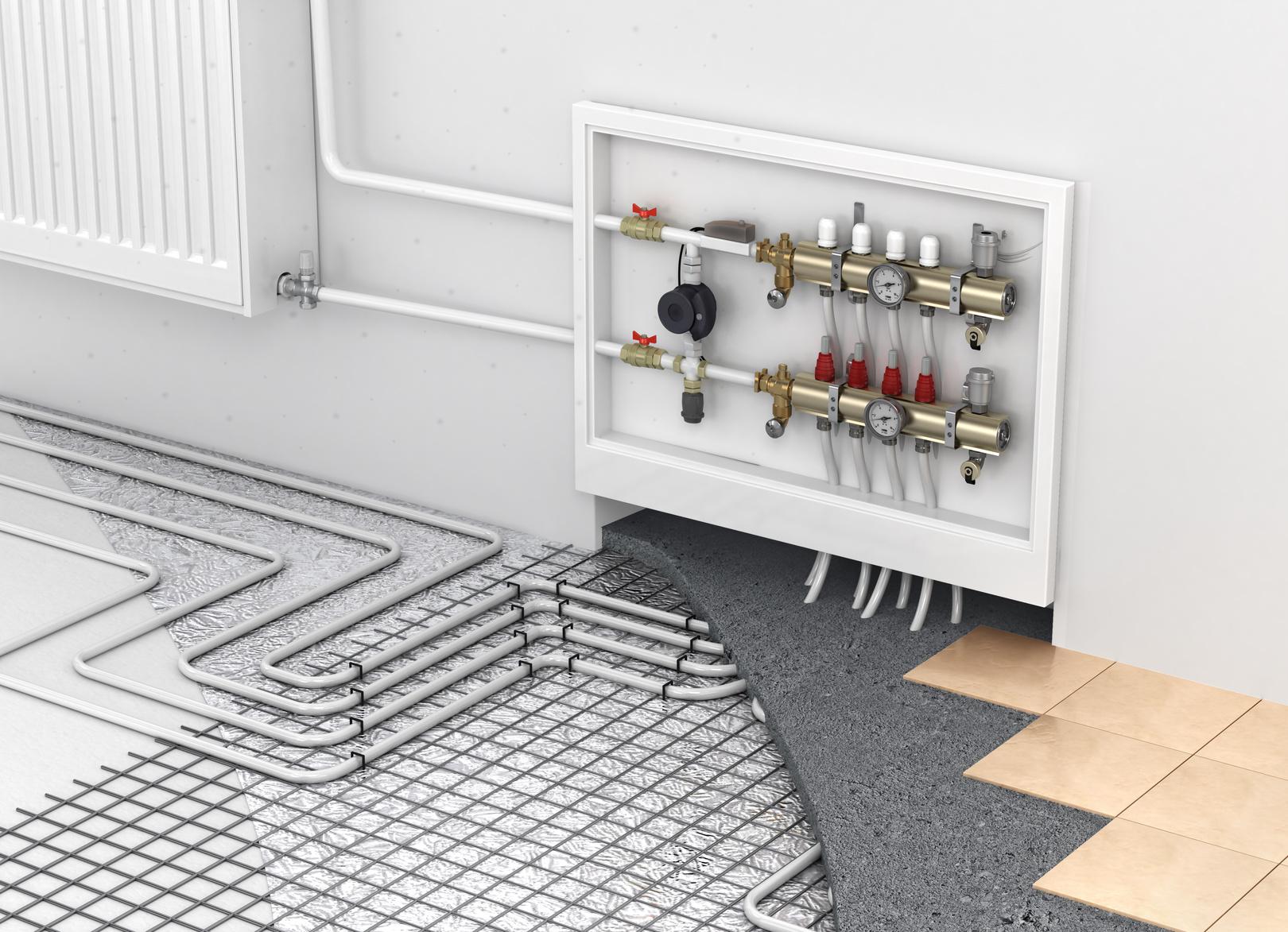 installation chauffage central Lamorlaye